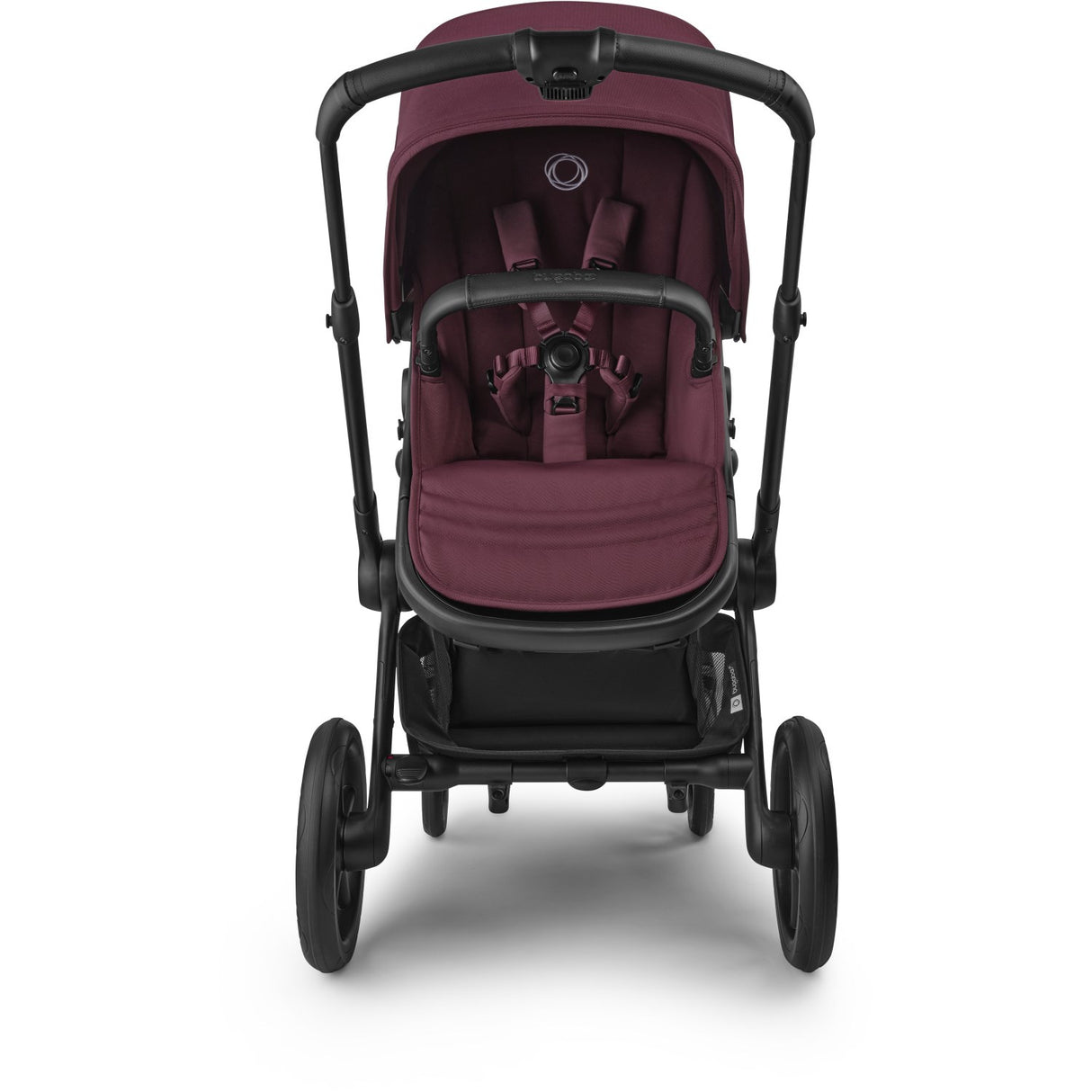 Bugaboo Fox 5 Renew Complete Black/Dark Cherry-Dark Cherry