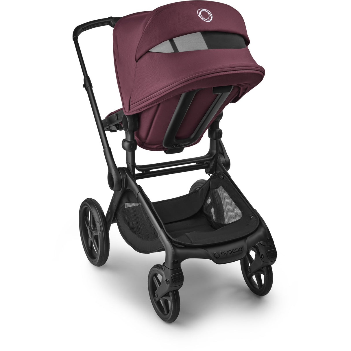 Bugaboo Fox 5 Renew Complete Black/Dark Cherry-Dark Cherry