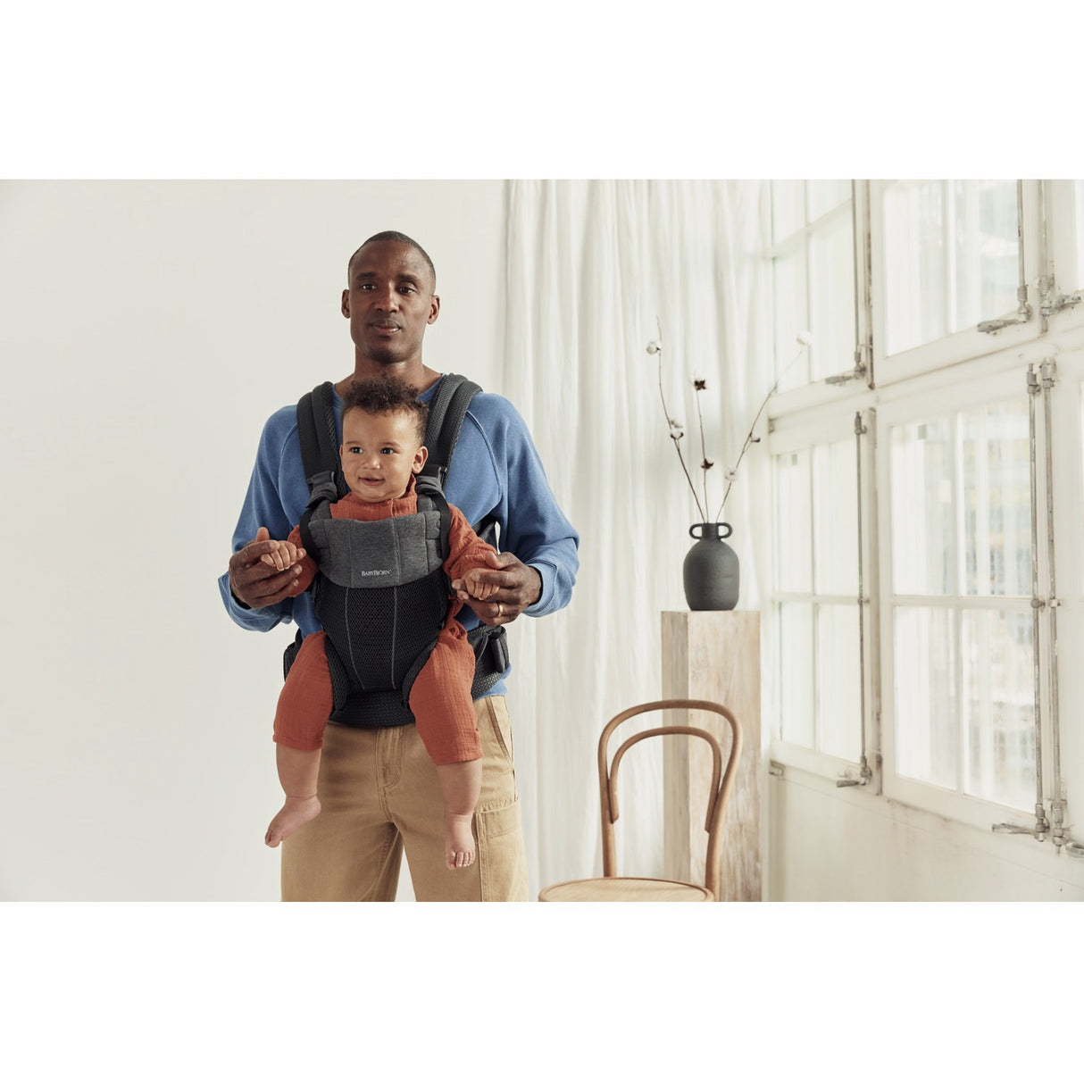 BabyBjörn Black Bæresele Harmony