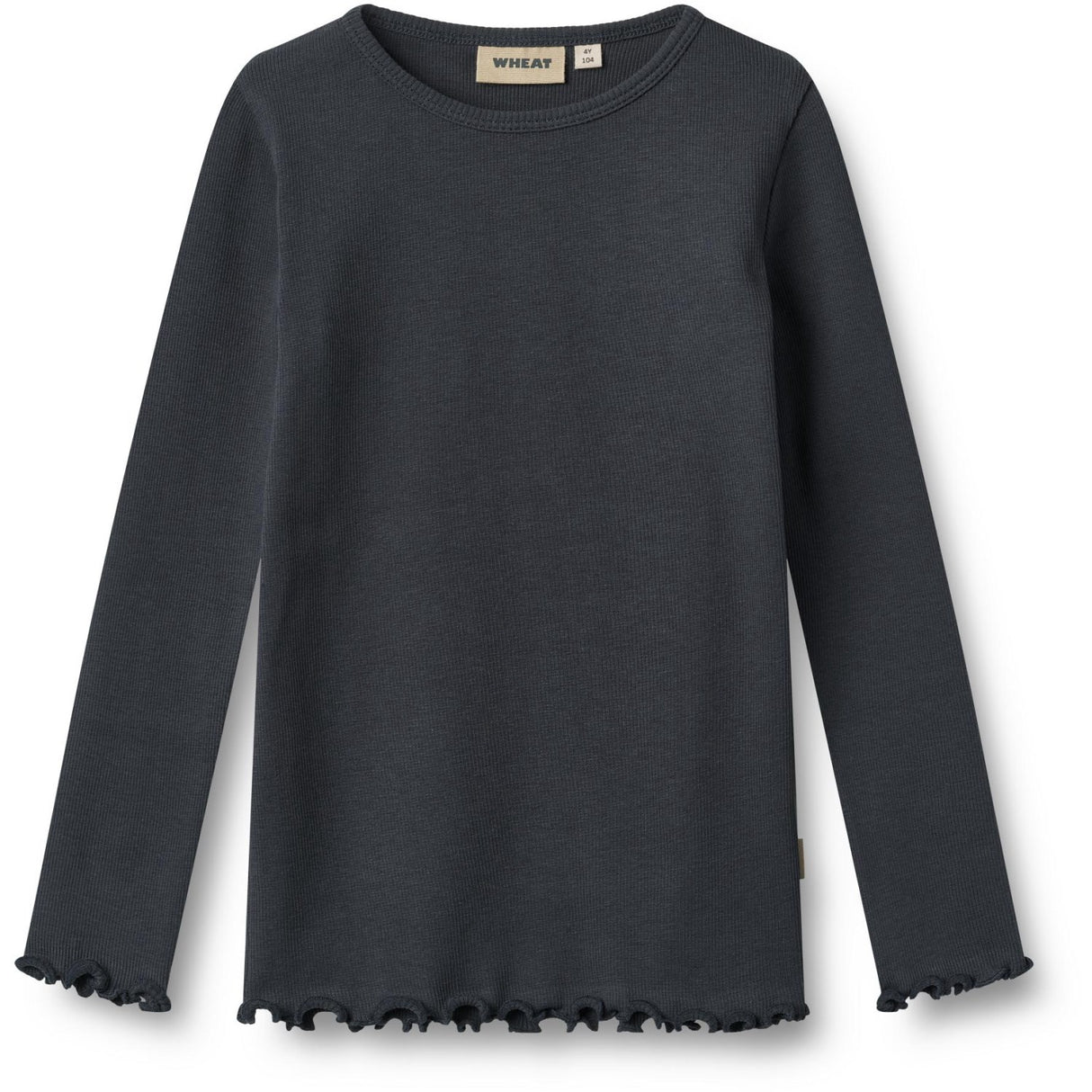 Wheat Navy Bluse Ida