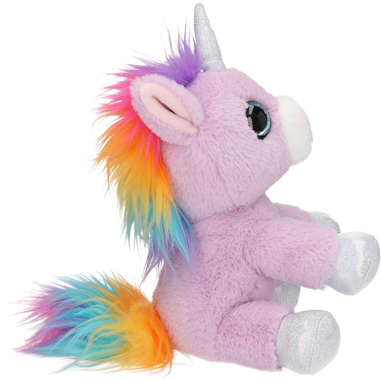 Ylvi Lilac Plys Unicorn 21 Cm