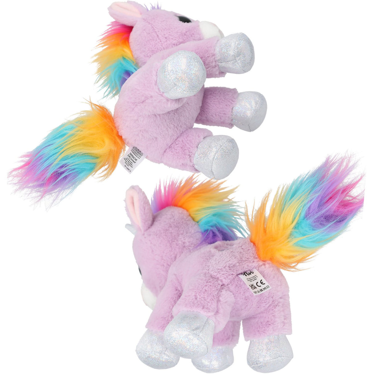 Ylvi Lilac Plys Unicorn 21 Cm