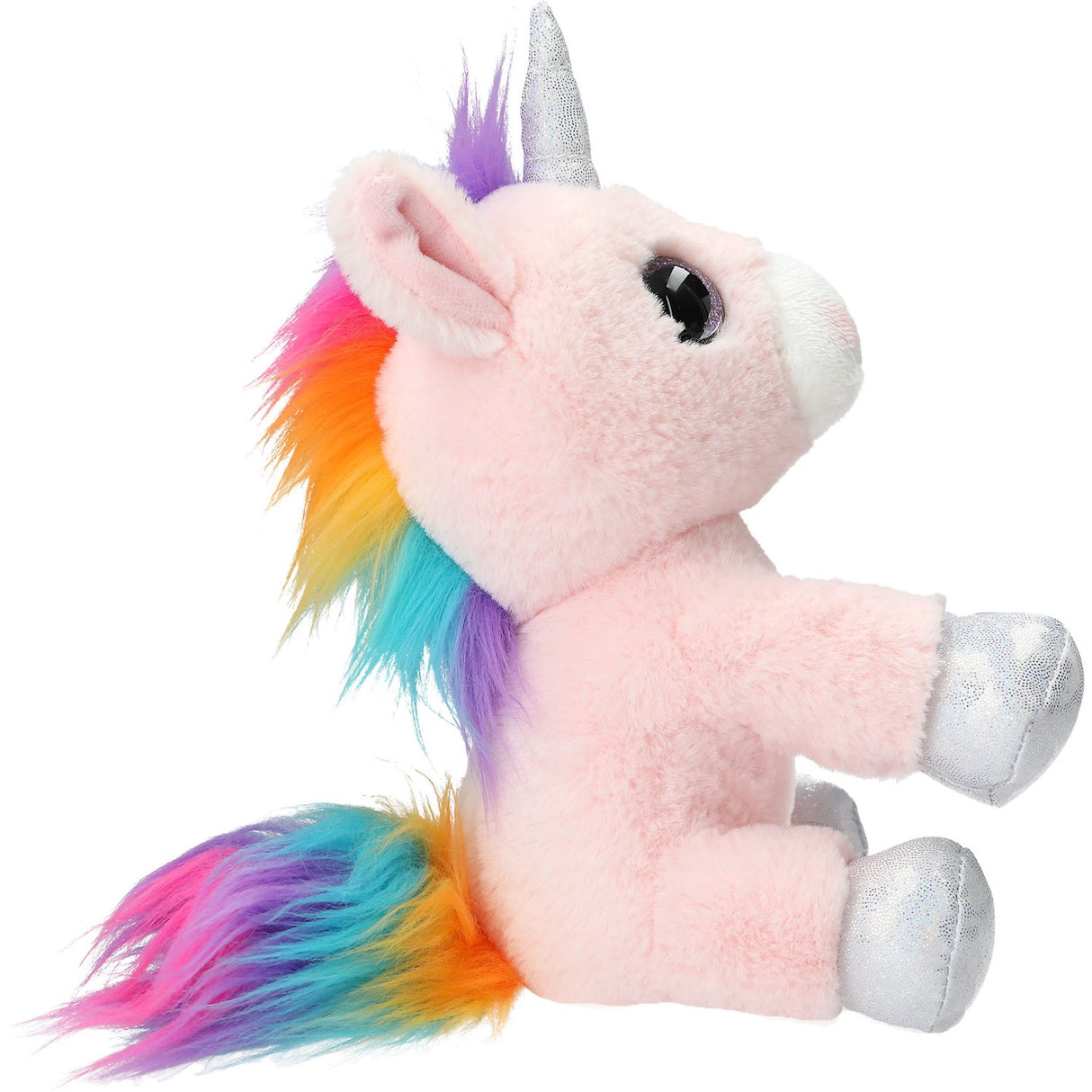Ylvi Pink Plys Unicorn 21 Cm
