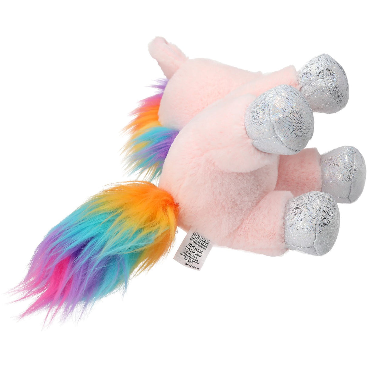 Ylvi Pink Plys Unicorn 21 Cm