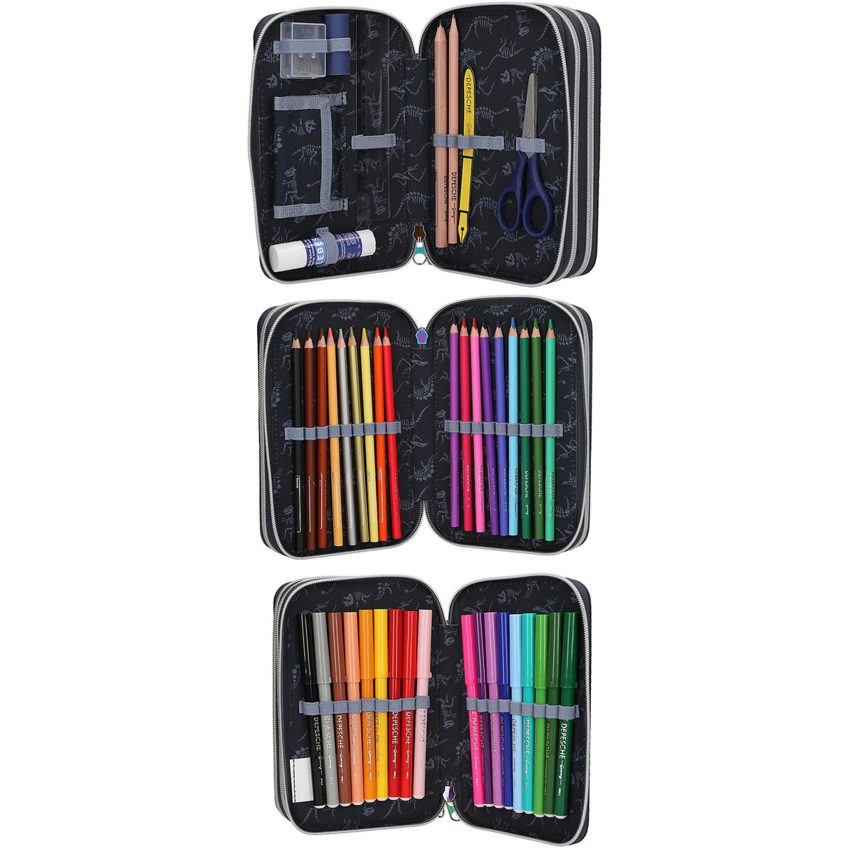 Dino World Galaxy Triple Penalhus LED