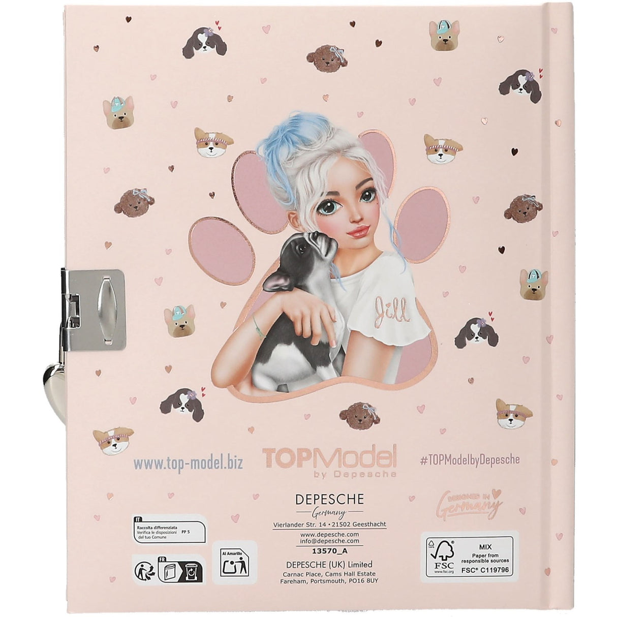 TOPModel Kitty And Doggo Doggy Dagbog