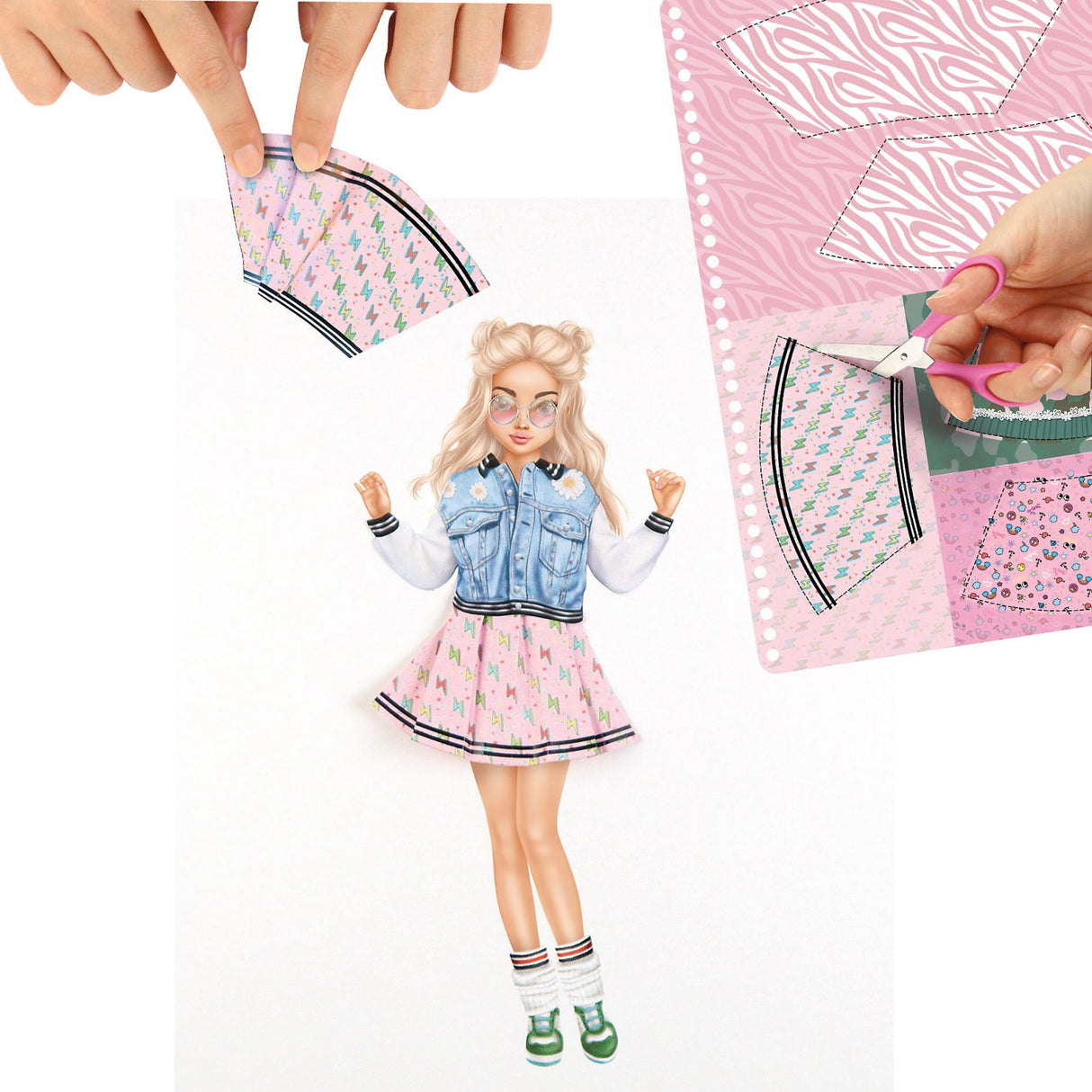 TOPModel Dress Me Up Collage Bog