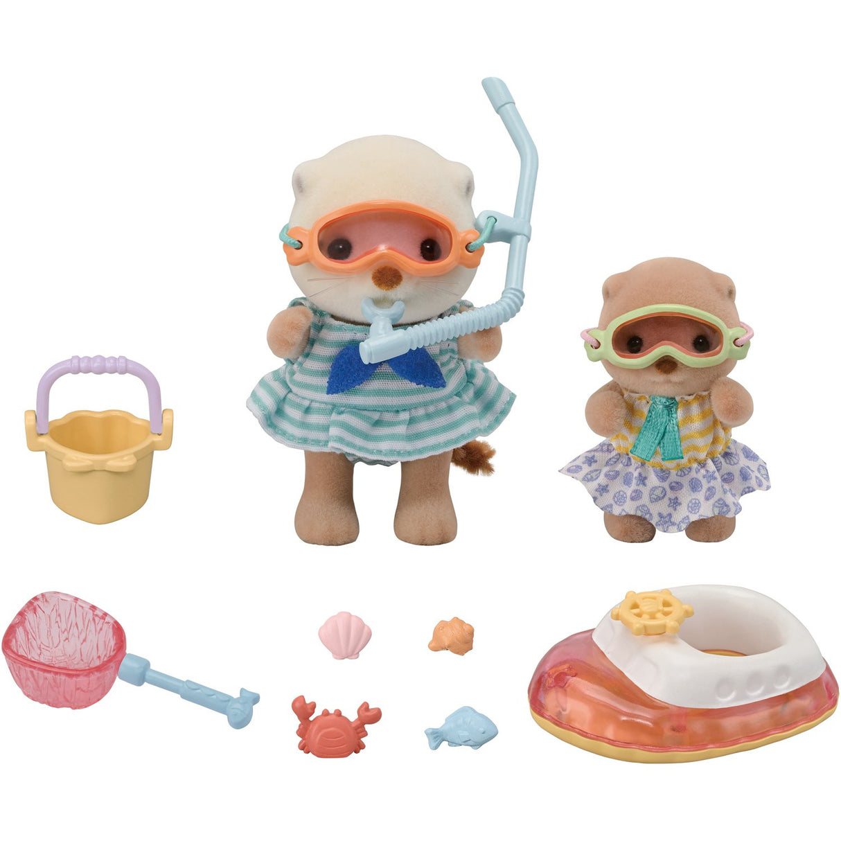 Sylvanian Families® Sea Otter Sisters - Splashy Snorkel Sæt
