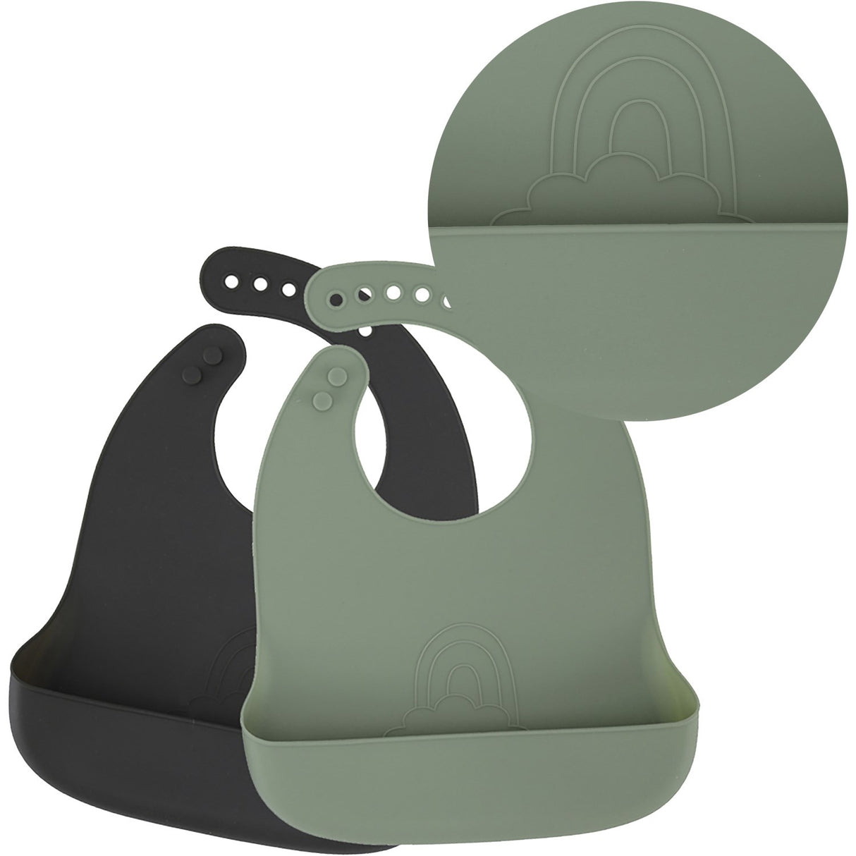 By Lille Vilde Sage & Forest Hagesmække - Rainbow 2pcs