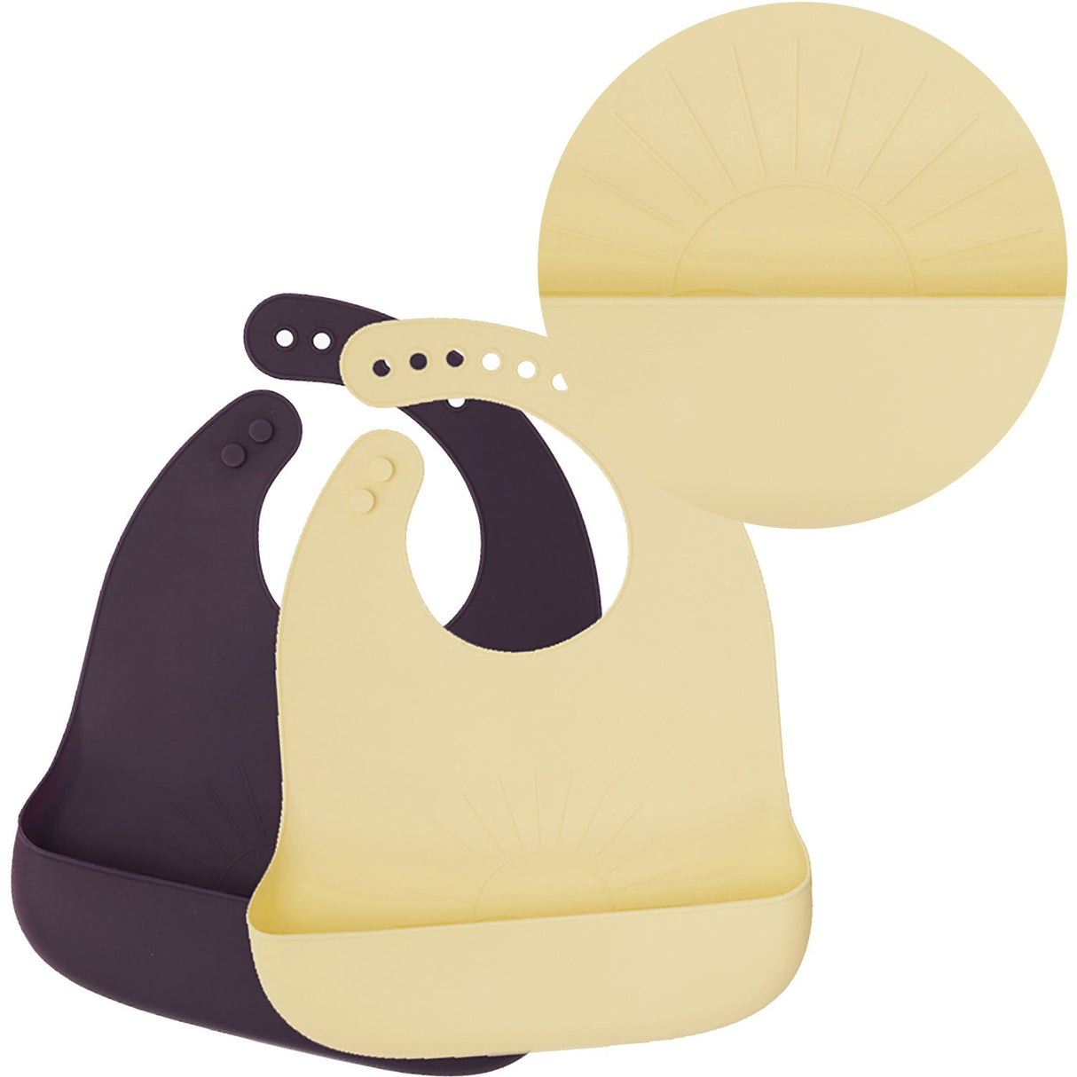 By Lille Vilde Vanilla & Plum Hagesmække - Sun 2pcs