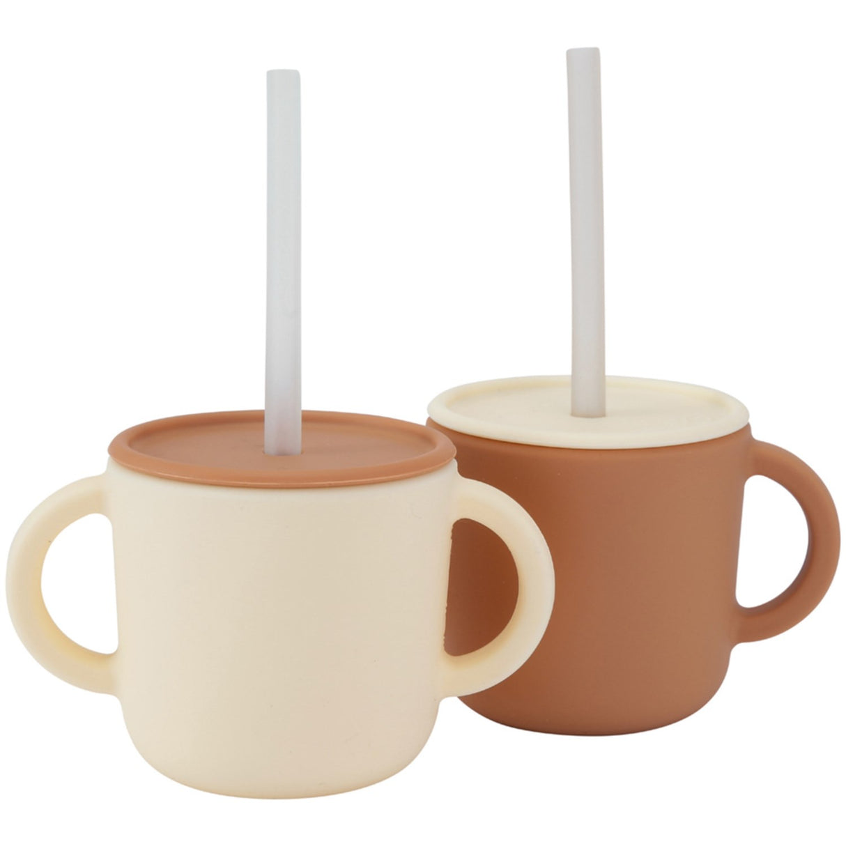 By Lille Vilde Terra & Cream Kopper W/Låg 2pcs