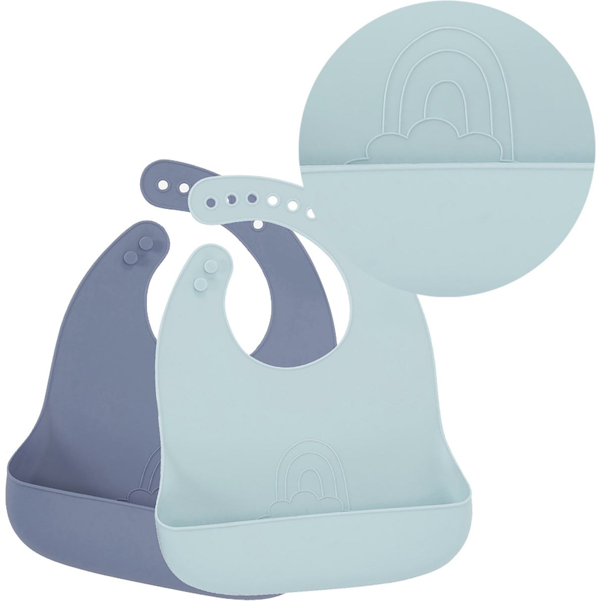 By Lille Vilde Dusk & Sky Hagesmække - Rainbow 2pcs