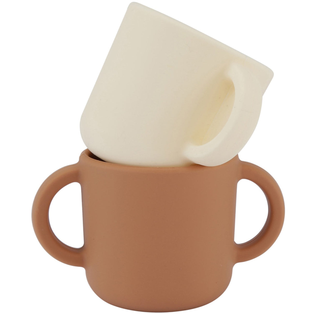 By Lille Vilde Terra & Cream Kopper W/Låg 2pcs