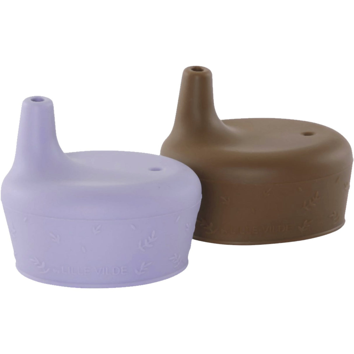 By Lille Vilde Lilac & Cocoa Sippy Låg 2pcs