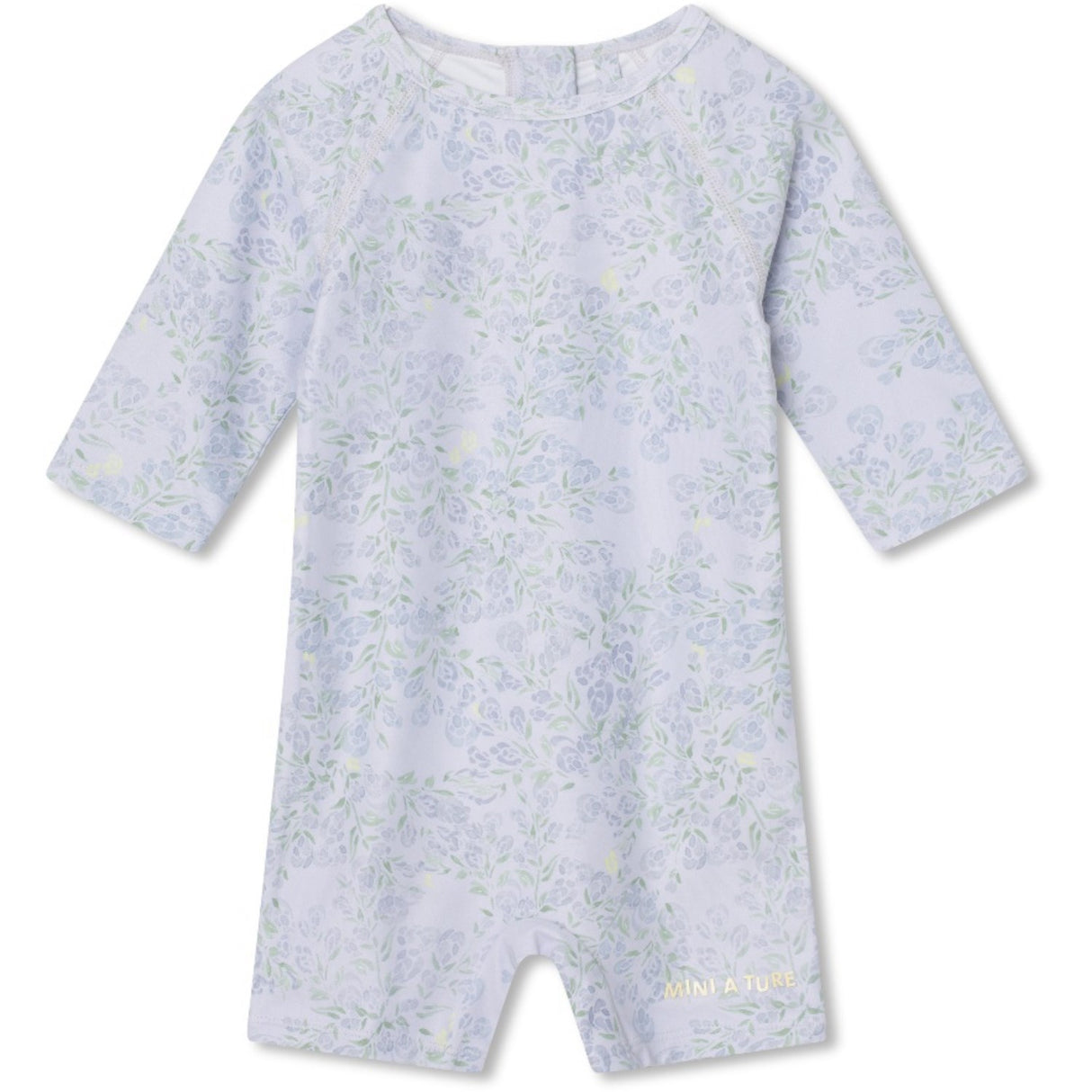 Mini A ture Lavender Fields Goldie 3/4 Printed Badeheldragt. GRS