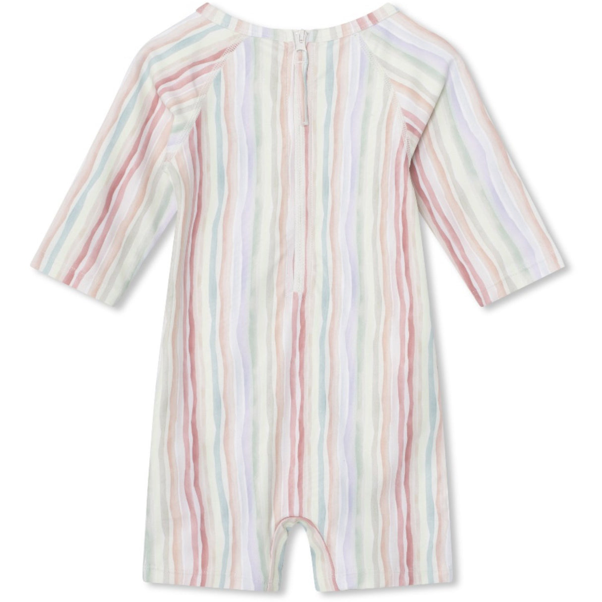 Mini A ture Wavy Stripes Goldie 3/4 Printed Badeheldragt. GRS