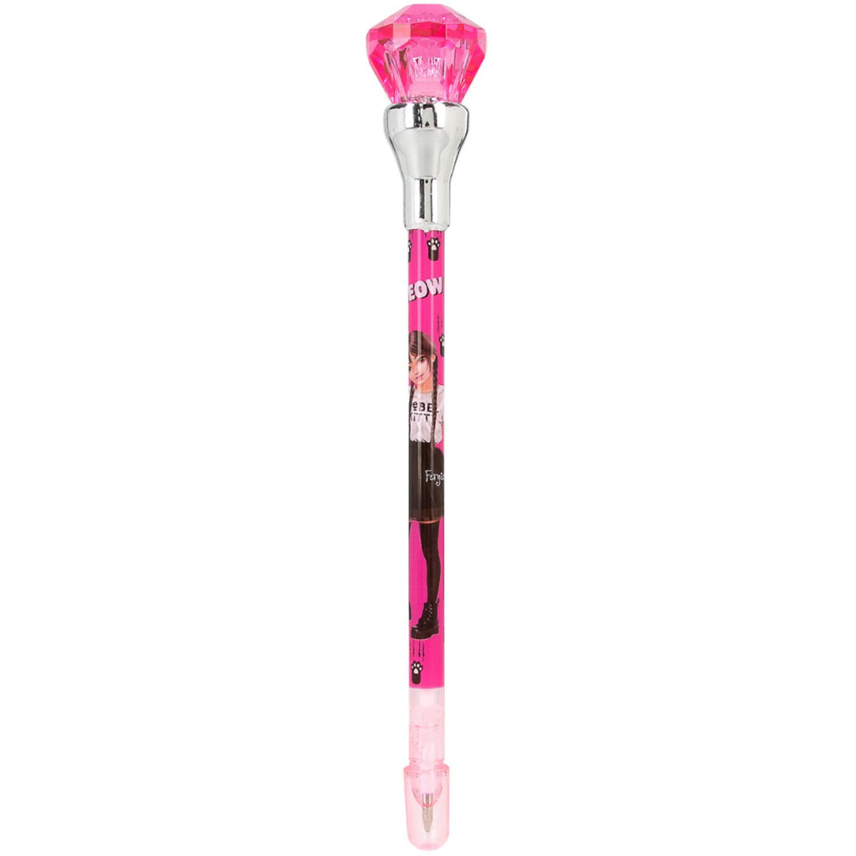 TOPModel Rebel Kitty Ballpen Med Lys Rose