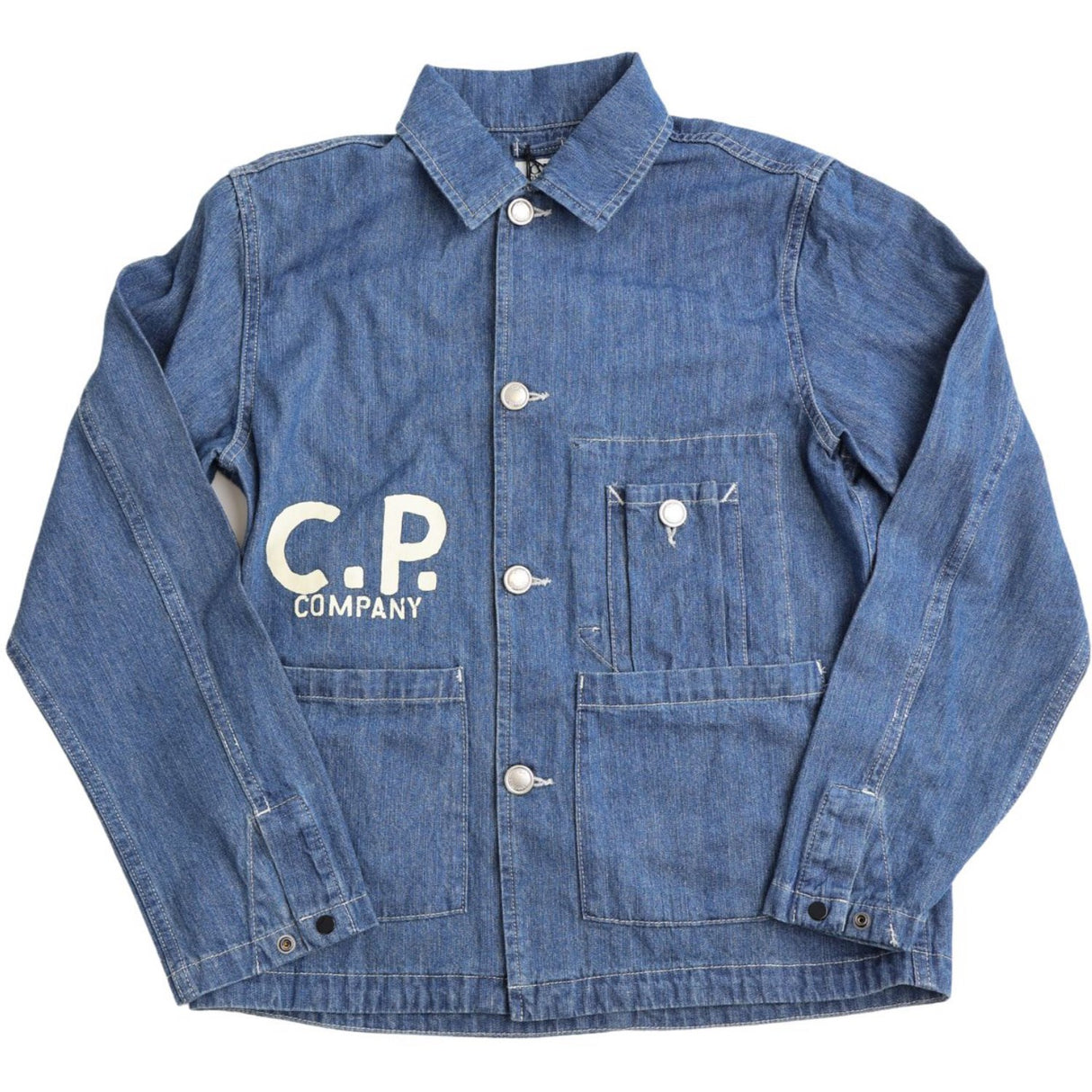 C.P. Company Indigo Blue Denim Jakke