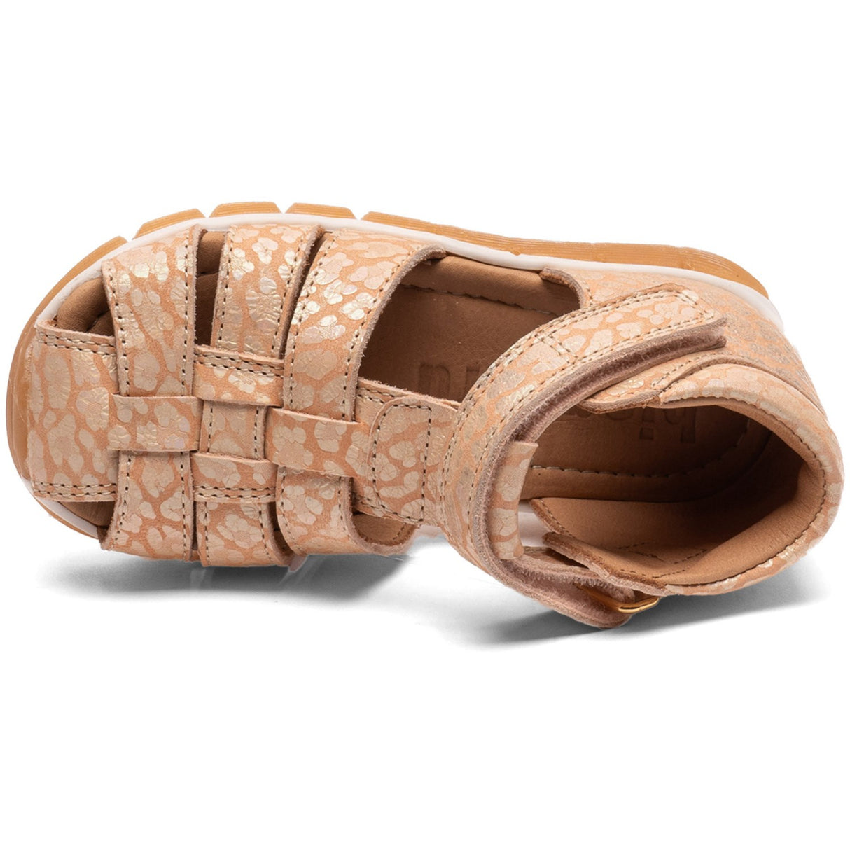 Bisgaard Nude Leopard Billie Sandal