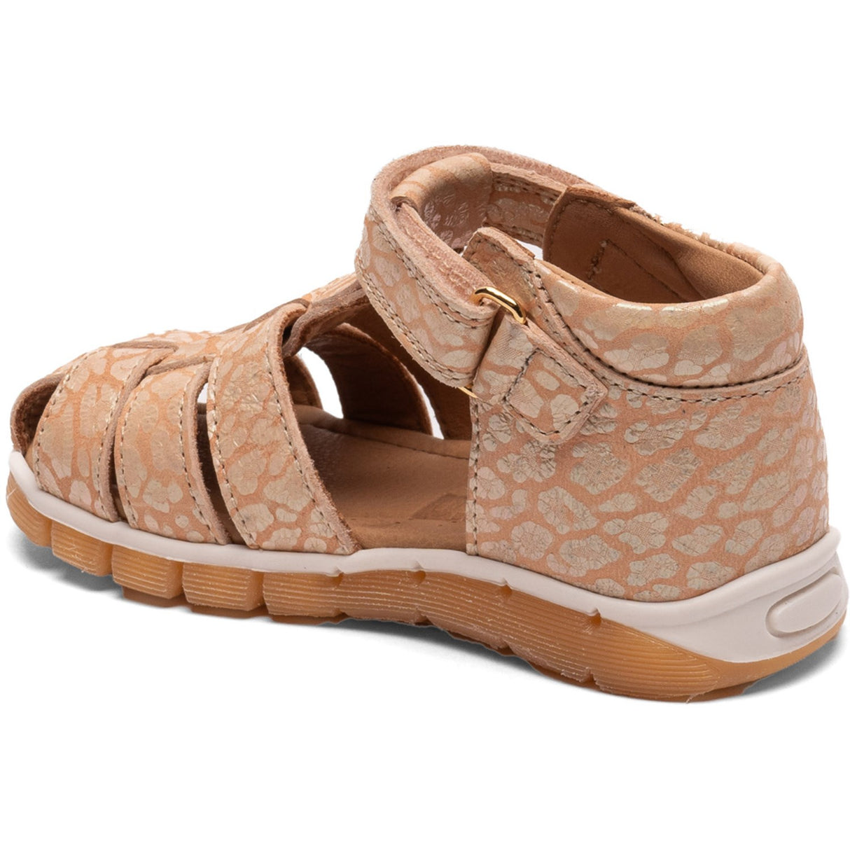 Bisgaard Nude Leopard Billie Sandal