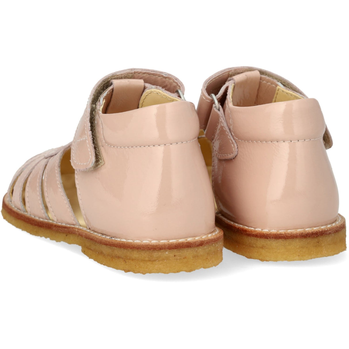 Angulus Rosebud Begynder Hjertesandal Med Velcrolukning