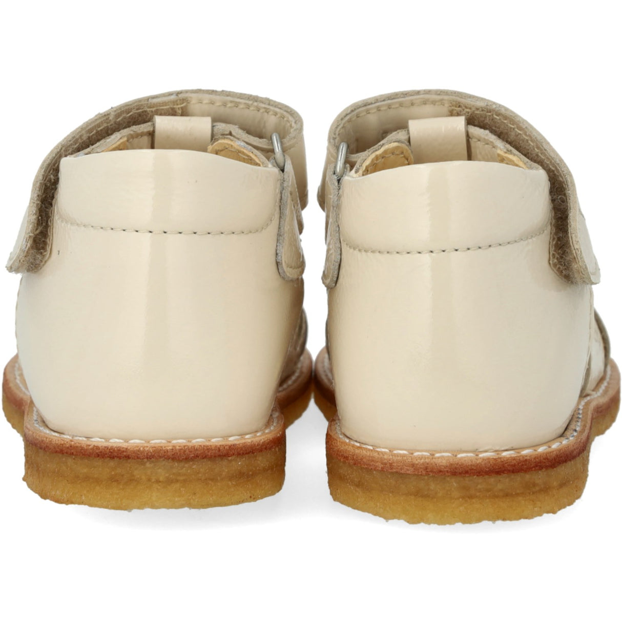 Angulus Buttermilk Begynder Sandal Med Velcrolukning