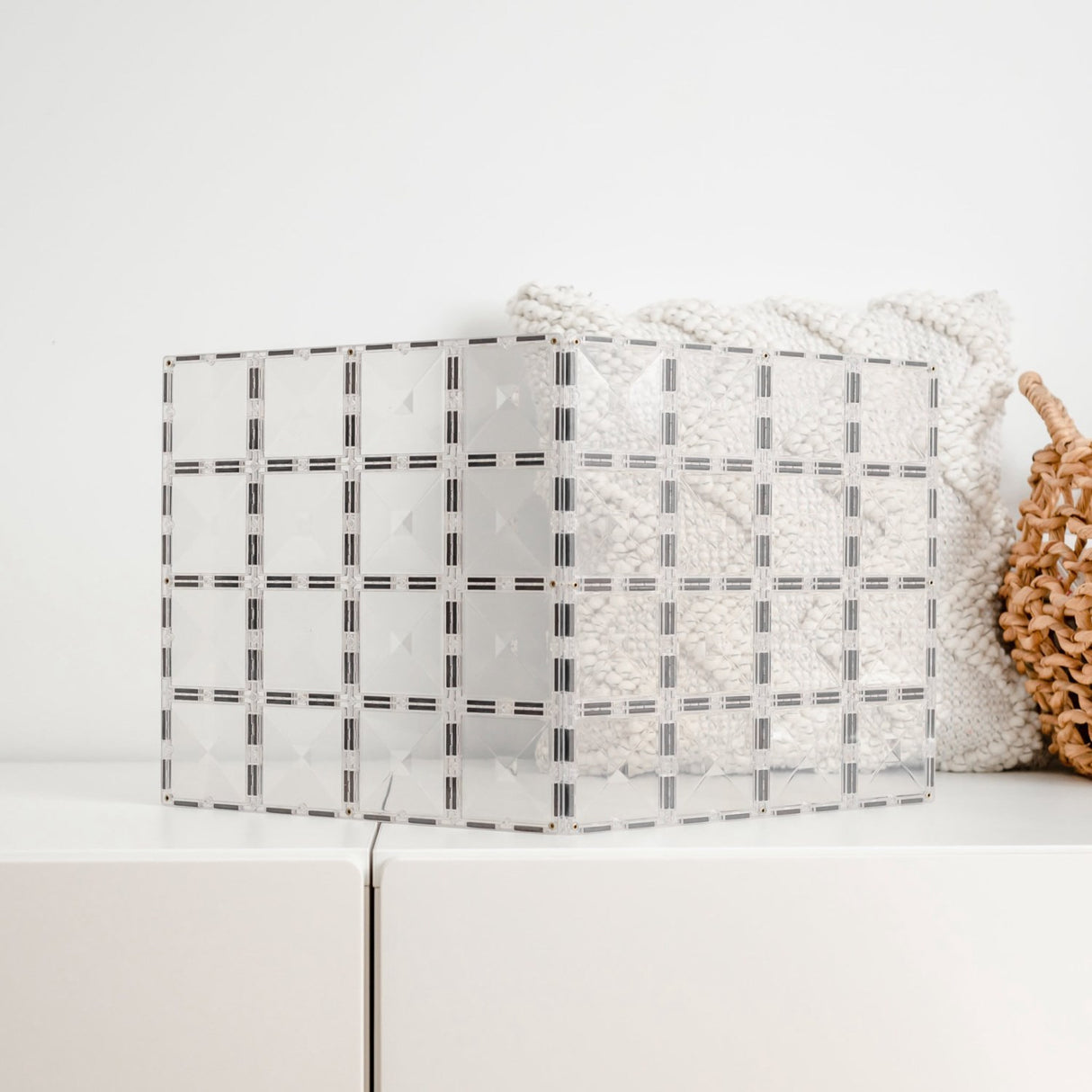 Connetix Clear Base Plate Pak 2 Styks