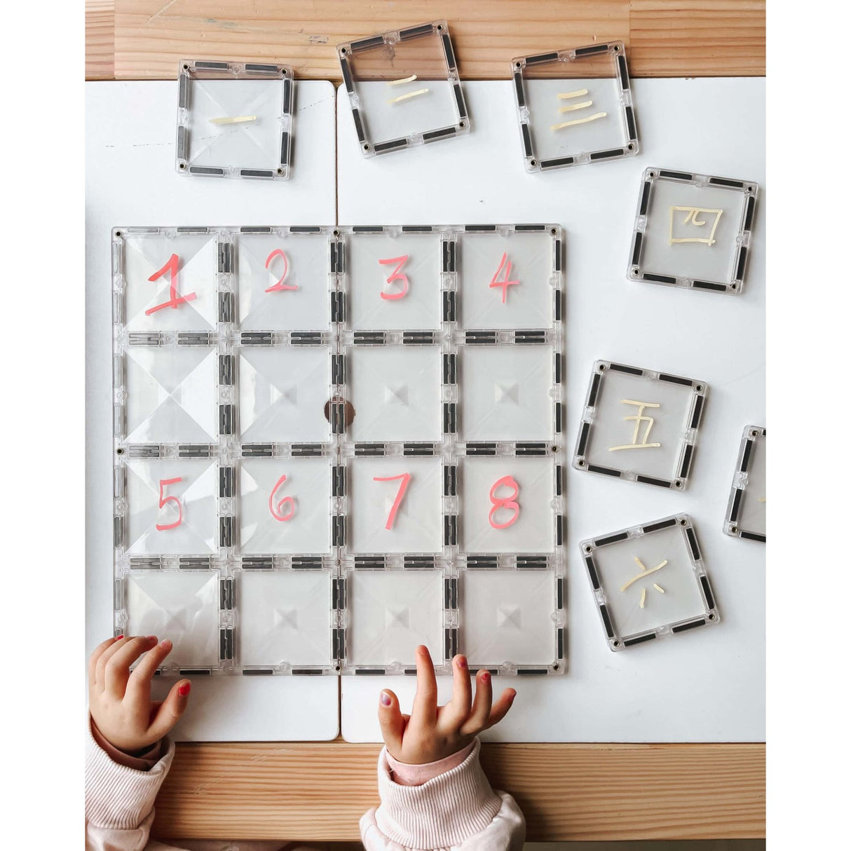 Connetix Clear Base Plate Pak 2 Styks