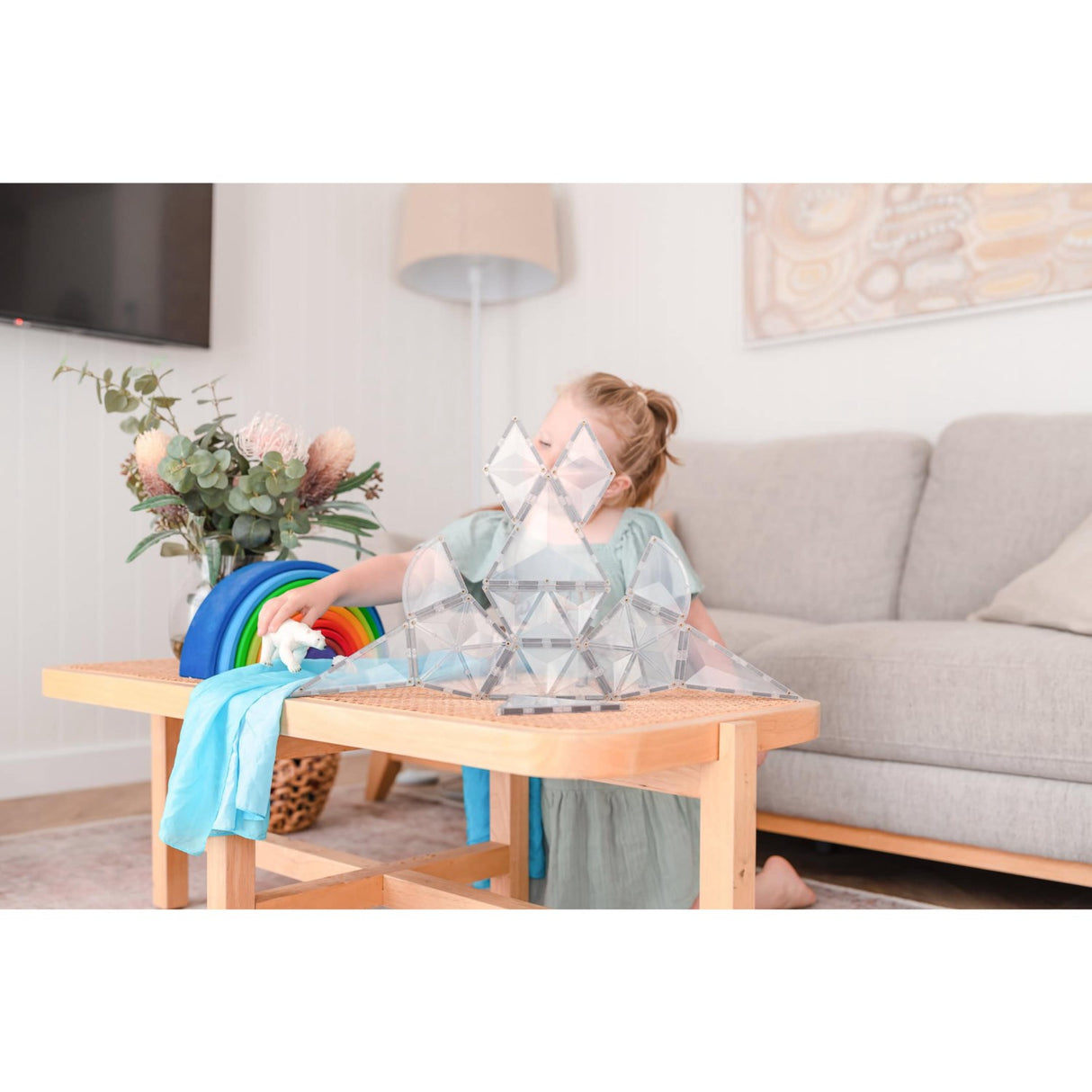 Connetix Clear Shape Expansion Pak 24 Styks