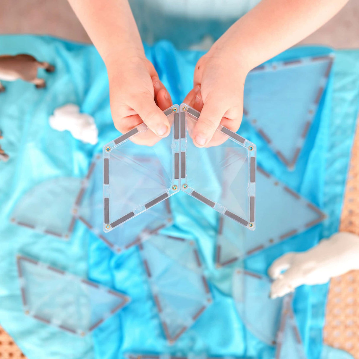 Connetix Clear Shape Expansion Pak 24 Styks