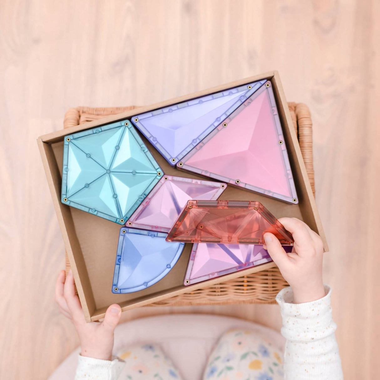 Connetix Pastel Shape Expansion Pak 48 Styks