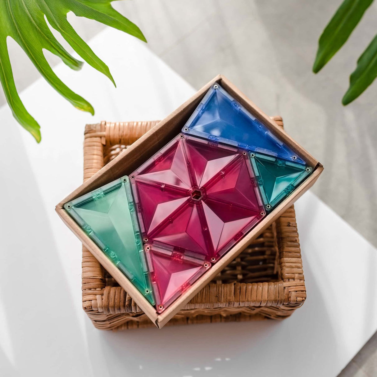 Connetix Pastel Geometry Pak 40 Styks