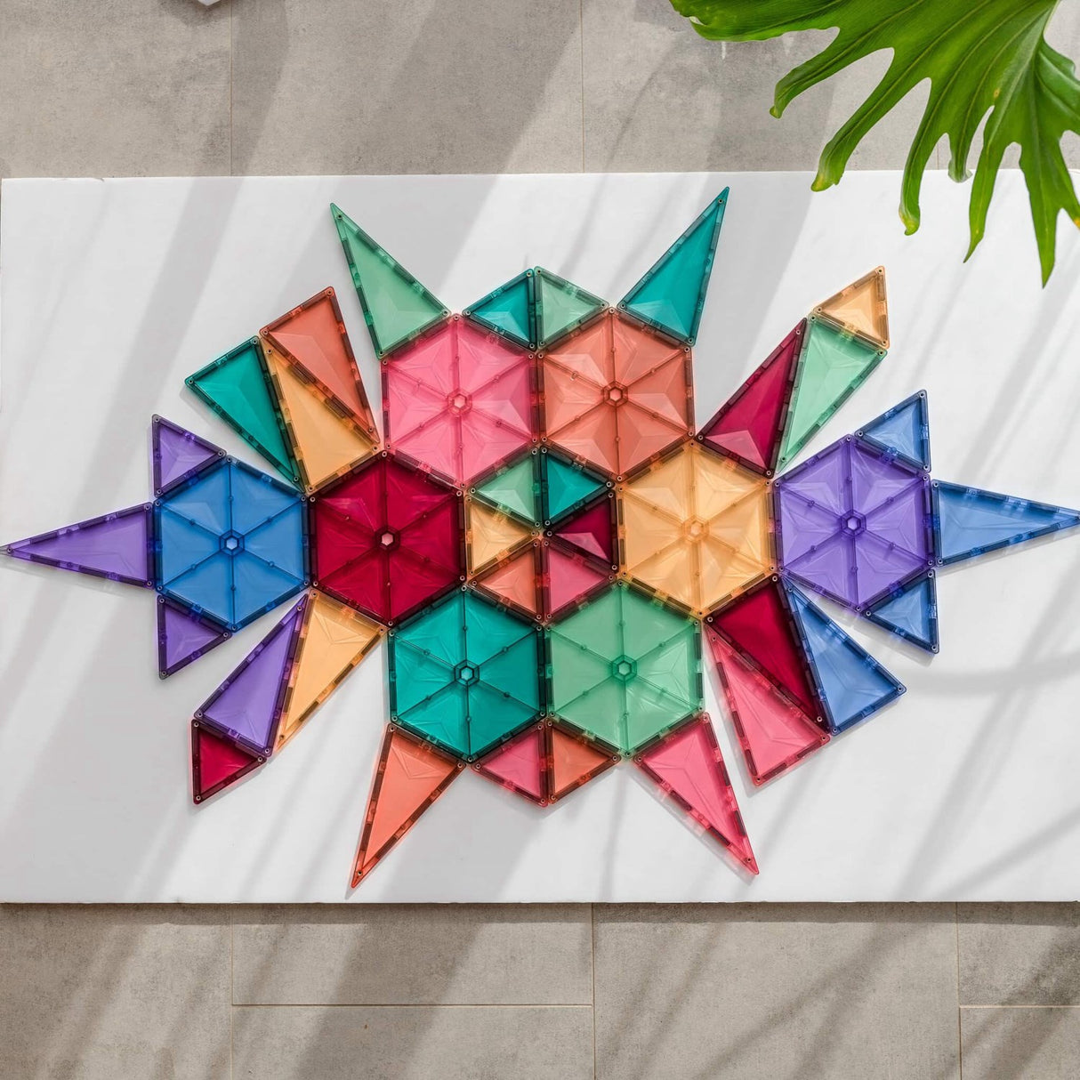 Connetix Pastel Geometry Pak 40 Styks