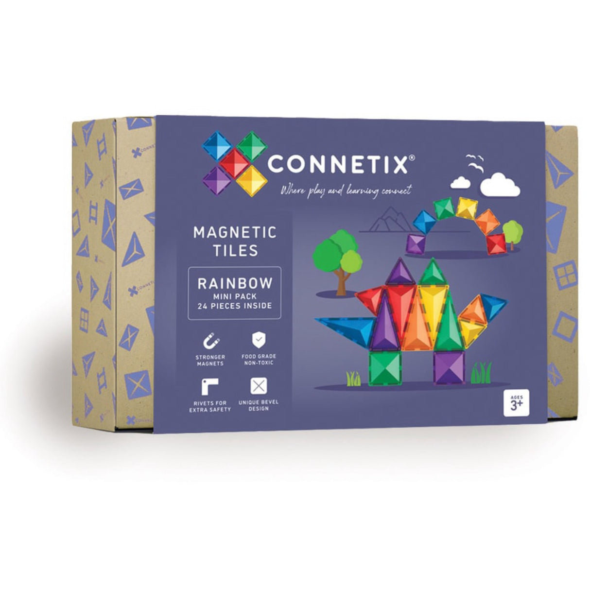 Connetix Rainbow Mini Pak 24 Styks