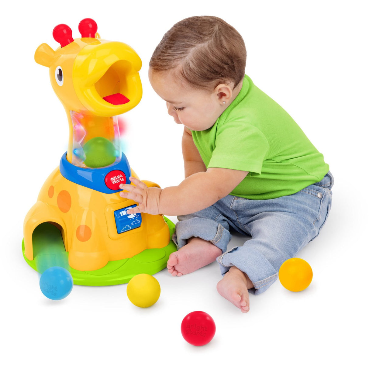 Bright Starts Spinnin’ Spots Giraffe™ Bold Play Legetøj