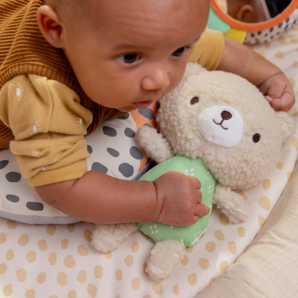 Ingenuity Every Season™ Plush Lambswool Play Gym