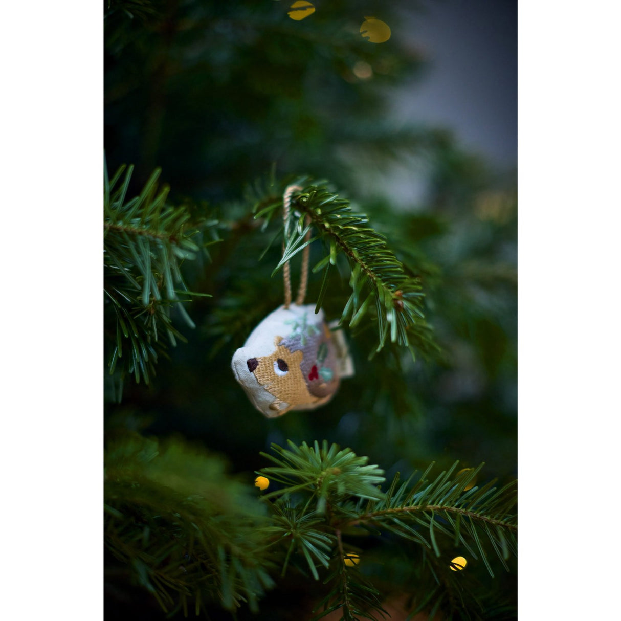 FILIBABBA Forest Friends Embroidered Winter Decorations Wonderful Winter