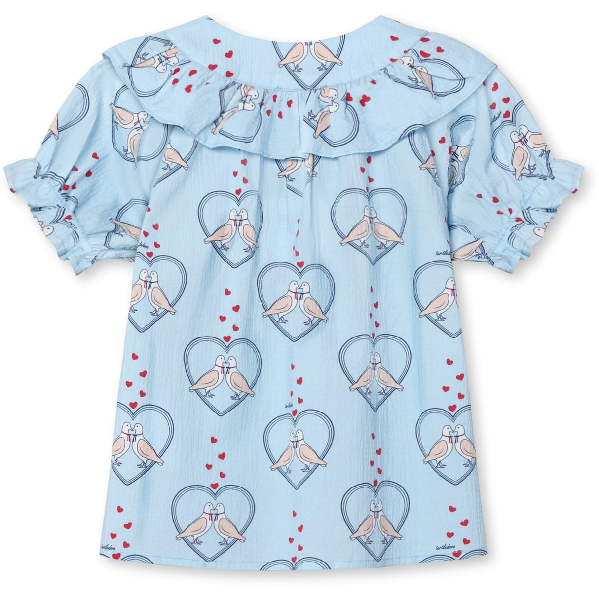 Fliink Dream Blue Aop Colombe Ss Bluse