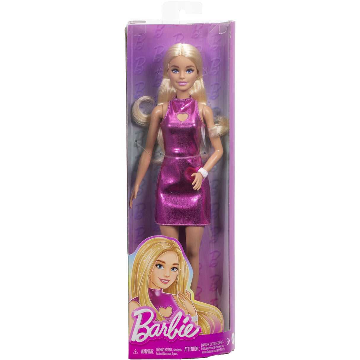 Barbie® Fashionista Dukke Pink Kjole Heart Cutout