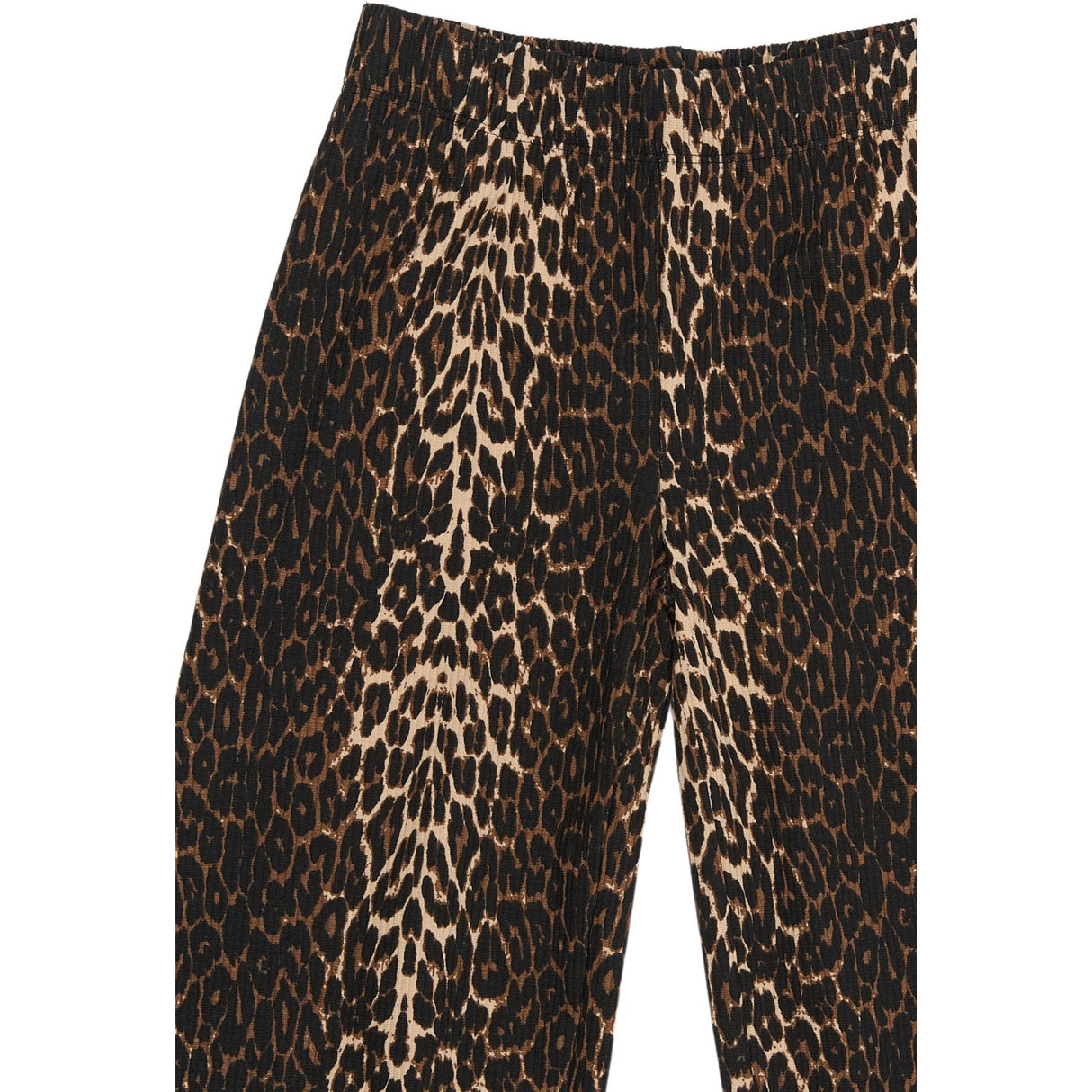 The New Oxford Tan AOP Ellen Wide Rib Bukser