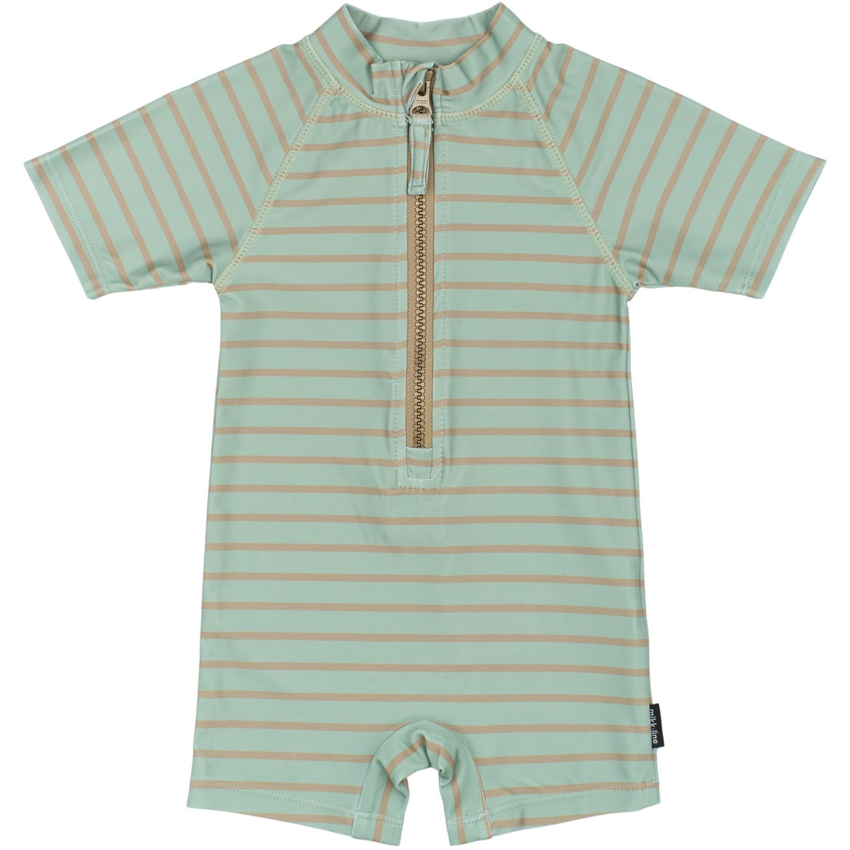 Mikk-Line Green Bay AOP UV Badedragt Genanvendt