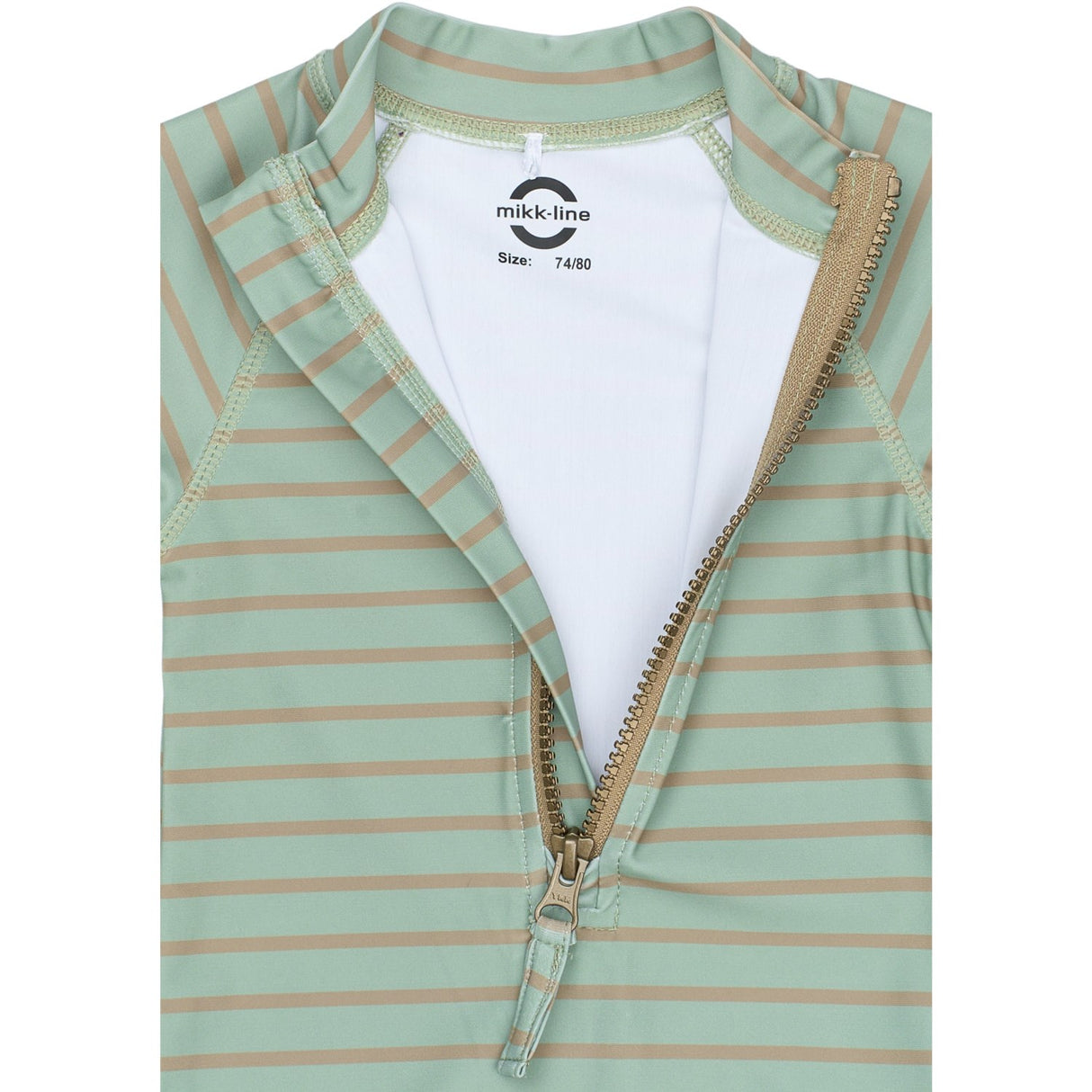 Mikk-Line Green Bay AOP UV Badedragt Genanvendt