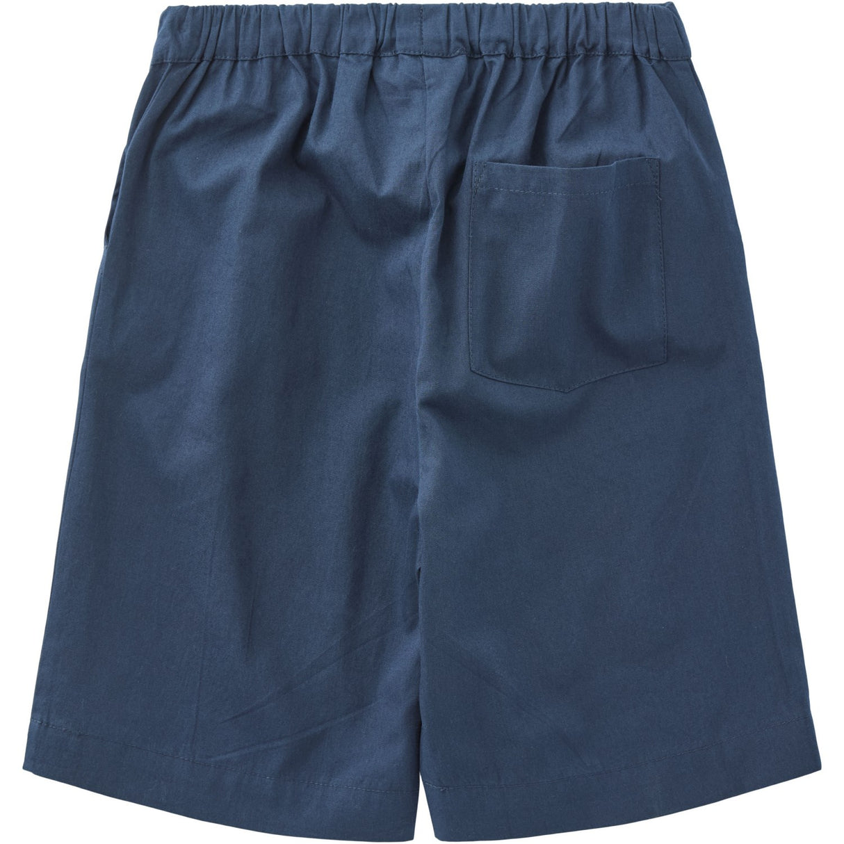 COPENHAGEN COLORS Navy Poplin Shorts med snøre