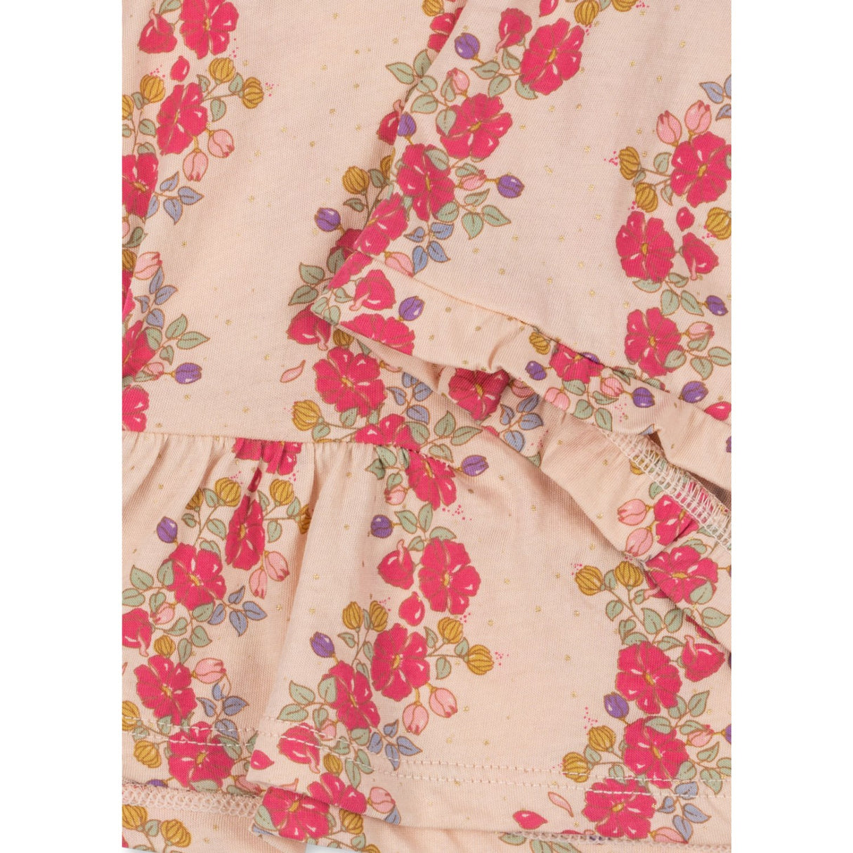 Konges Sløjd Floria Pink Famo Flæse Sæt GOTS