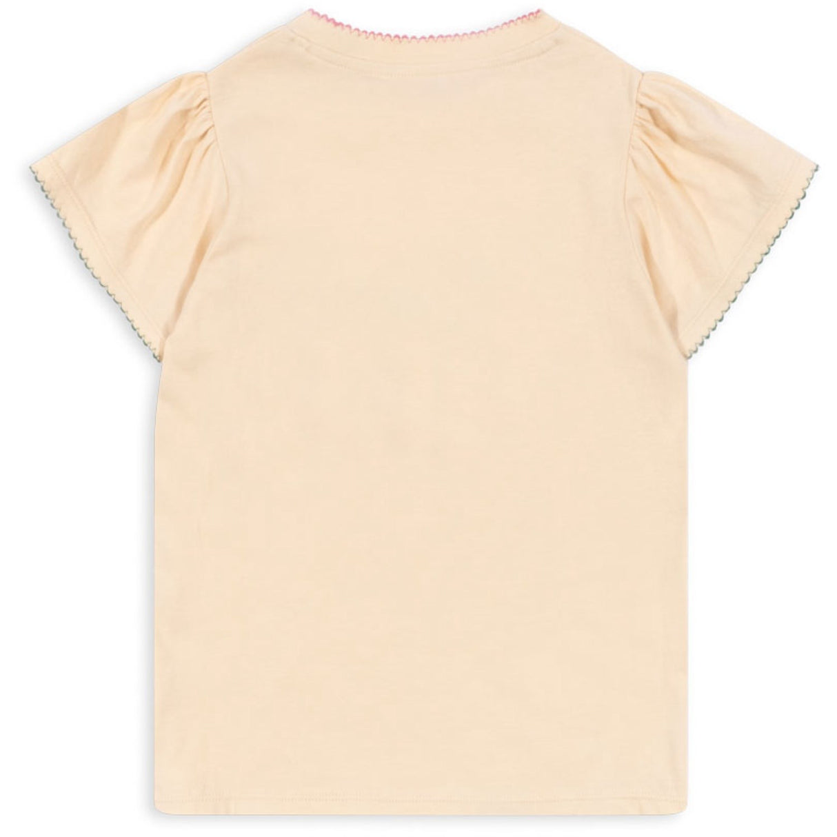 Konges Sløjd Ecru Famo Puff Tee GOTS