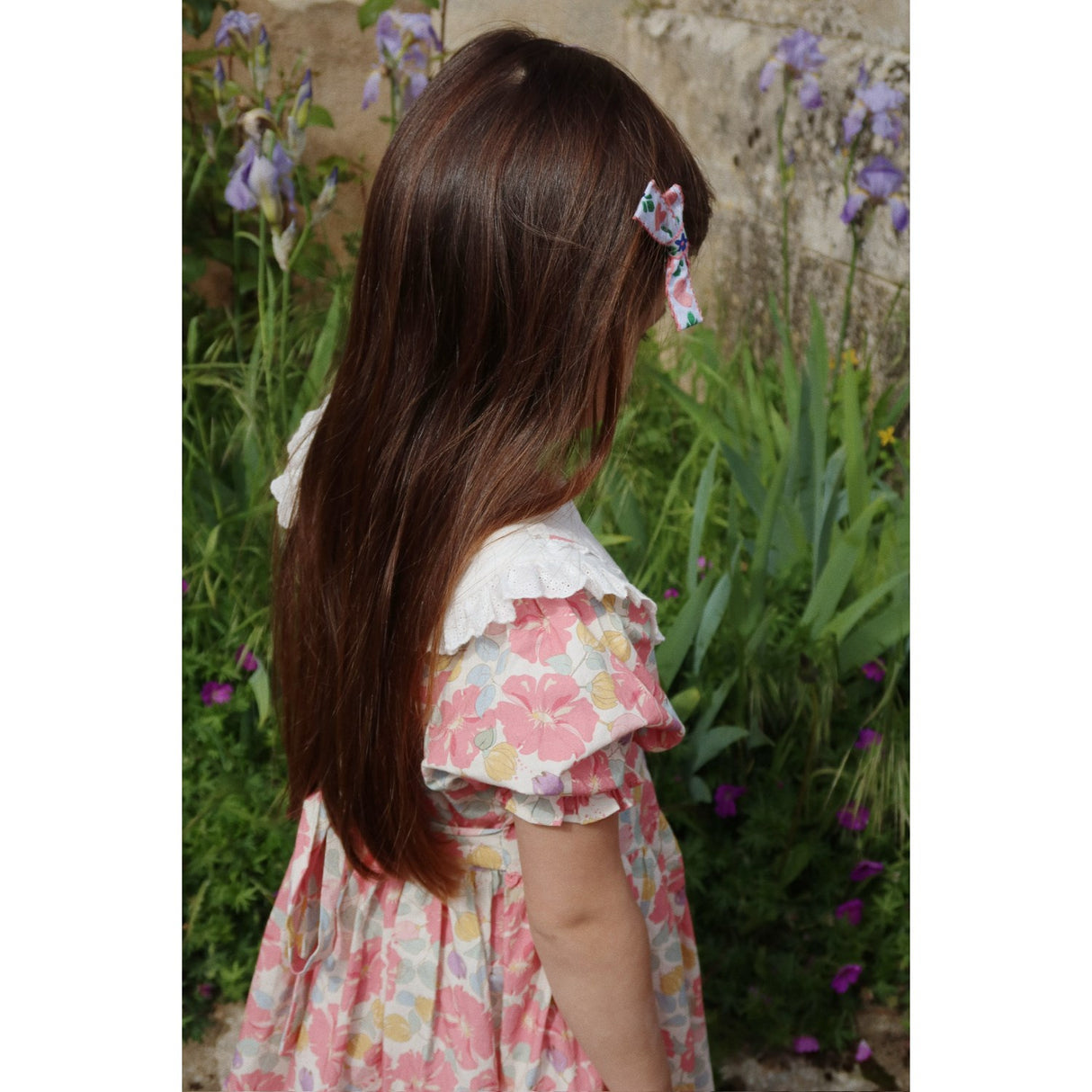 Konges Sløjd Fleur Anglaise Coeur Krave Kjole GOTS