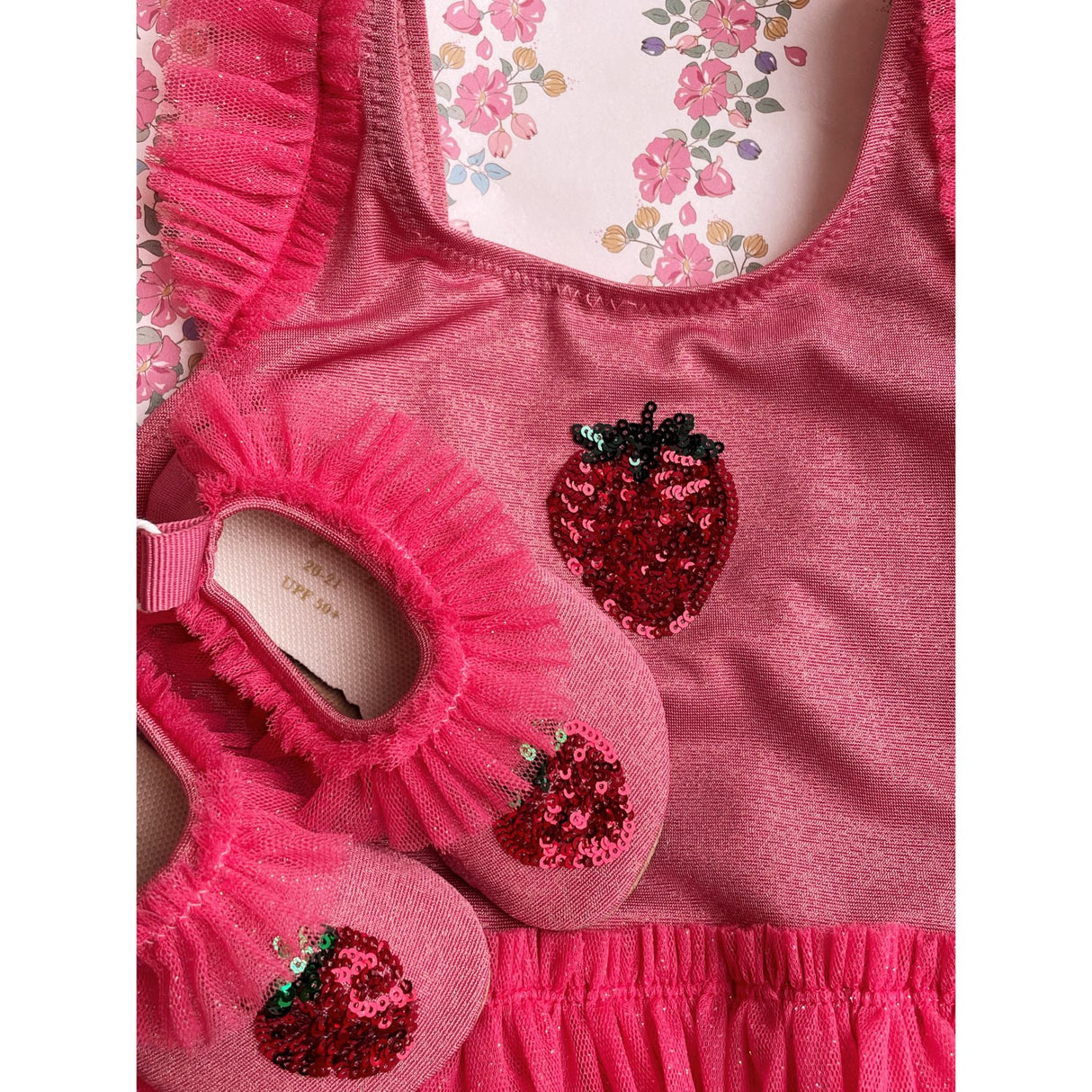 Konges Sløjd Rapture Rose Amandine Flæse Badesko