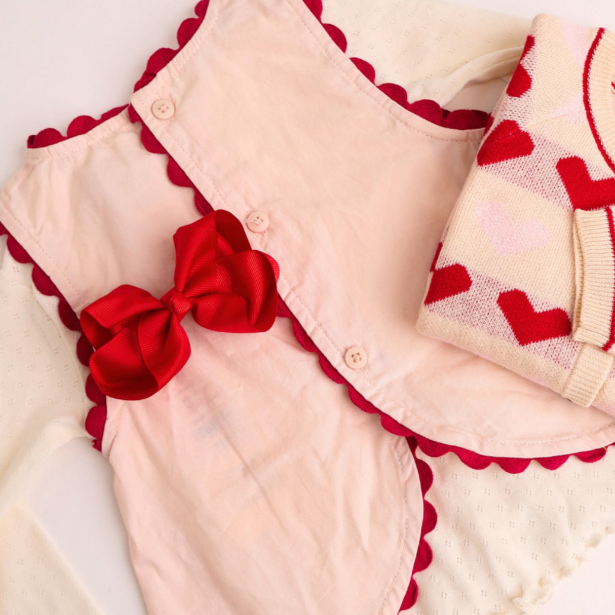 COPENHAGEN COLORS Dusty Rose Comb. Poplin Deco Summer Sæt