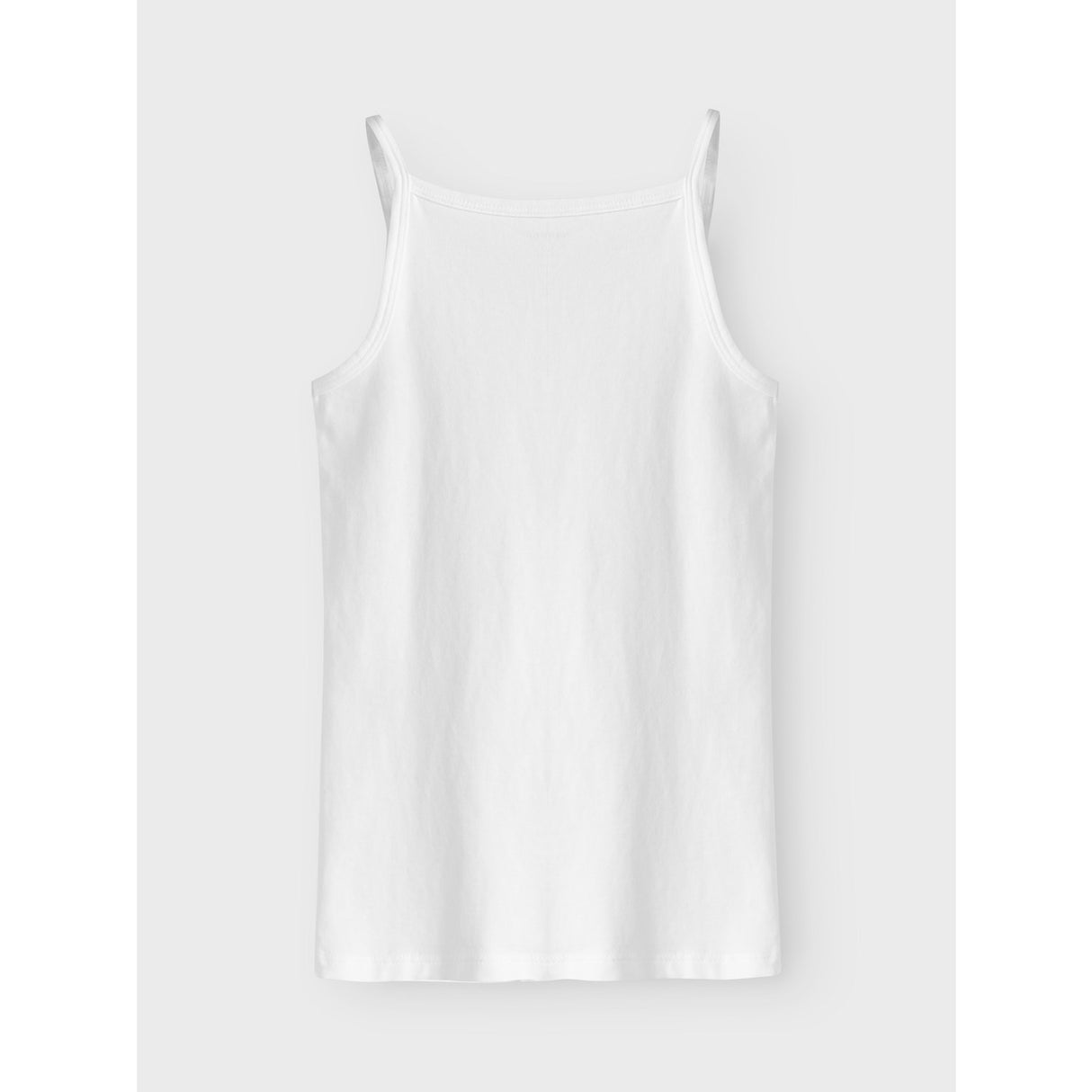 Name It Black Strop Top 4-Pak Black White Solid Noos