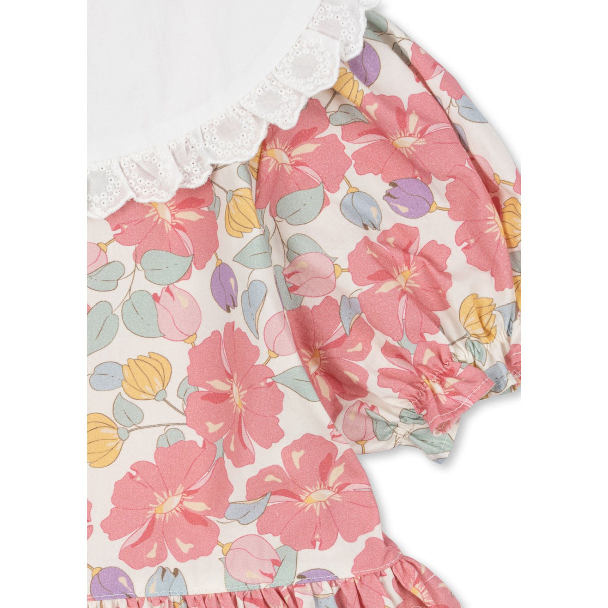 Konges Sløjd Fleur Anglaise Coeur Krave Skjorte GOTS